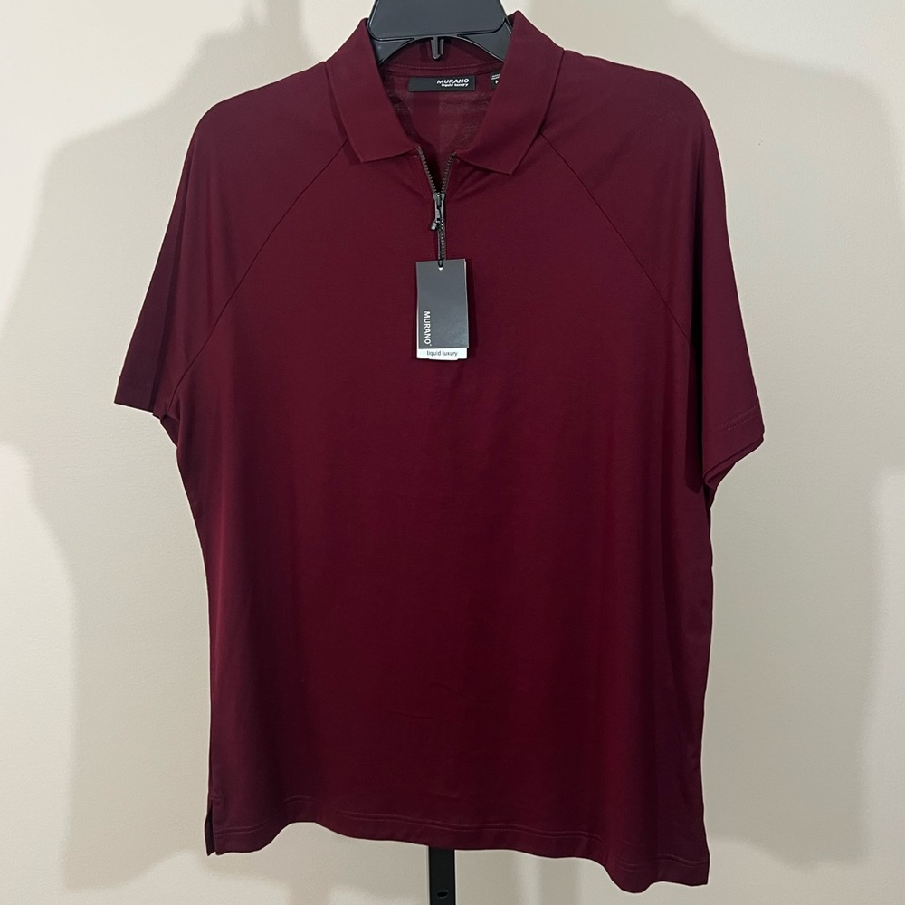☀️ Nwt Murano mens medium luxury fabric shirt